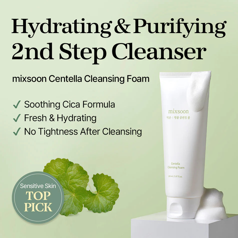 Mixsoon Centella Cleansing Foam 150ml - BS10003