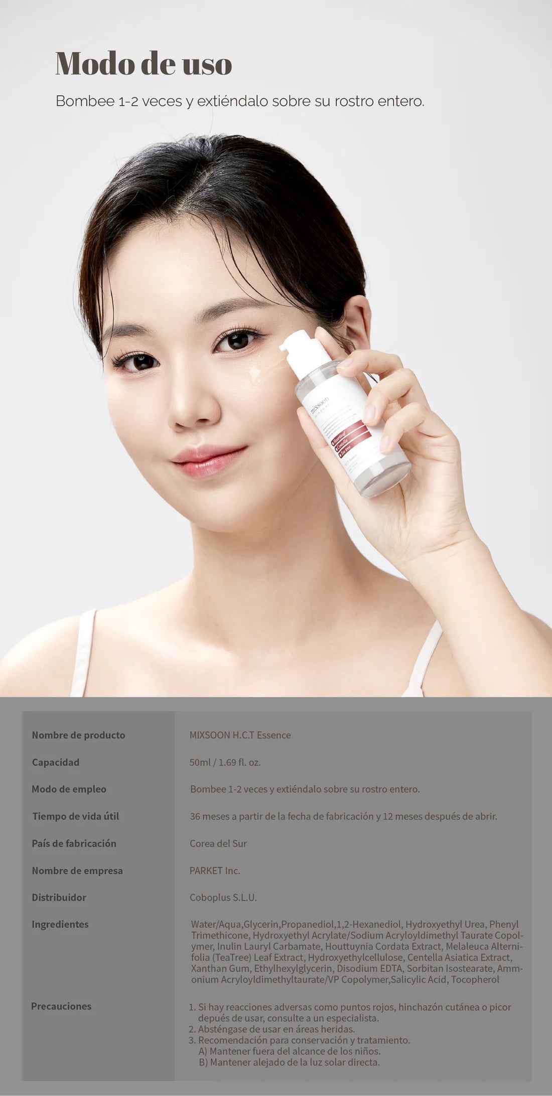 Mixsoon H.C.T Essence 50ml - KR1AP0301A