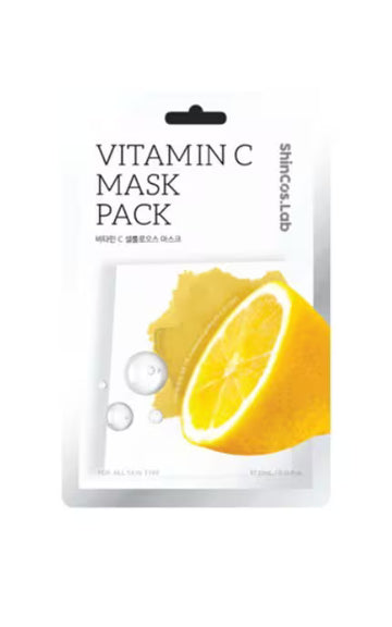 SHINCOS.LAB CELLULOSE MASK PACK - VITAMIN C