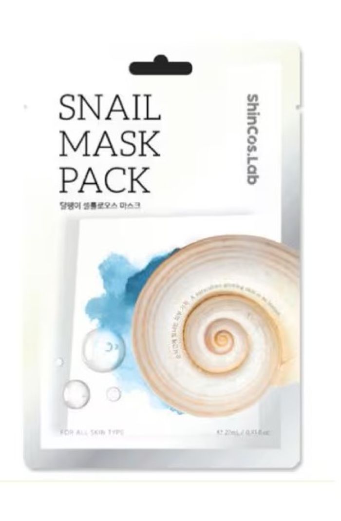 SHINCOS.LAB CELLULOSE MASK PACK - SNAIL
